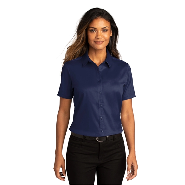 Port Authority Women's Short Sleeve SuperPro React Twill ... - Port Authority Women's Short Sleeve SuperPro React Twill ... - Image 64 of 91