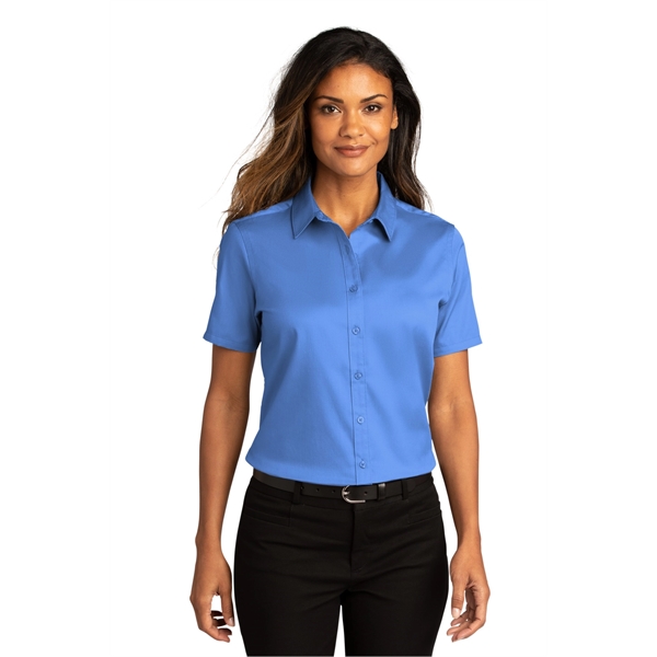 Port Authority Women's Short Sleeve SuperPro React Twill ... - Port Authority Women's Short Sleeve SuperPro React Twill ... - Image 74 of 91