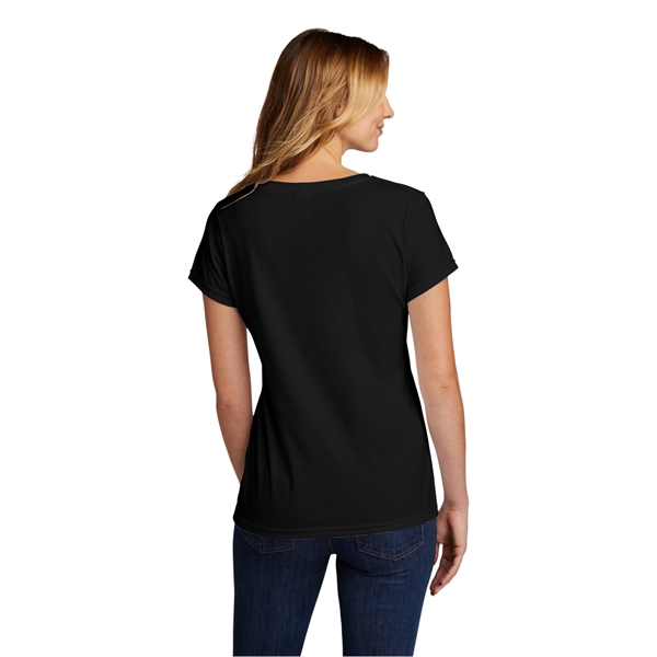 Port & Company Women's Tri-Blend V-Neck Tee. - Port & Company Women's Tri-Blend V-Neck Tee. - Image 1 of 45