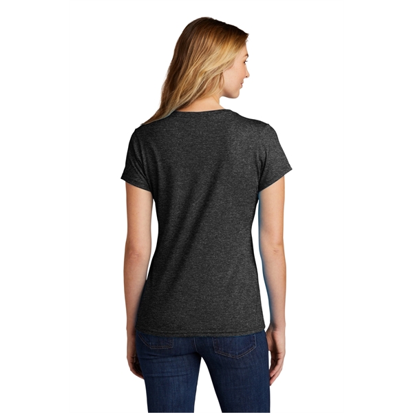 Port & Company Women's Tri-Blend V-Neck Tee. - Port & Company Women's Tri-Blend V-Neck Tee. - Image 6 of 45