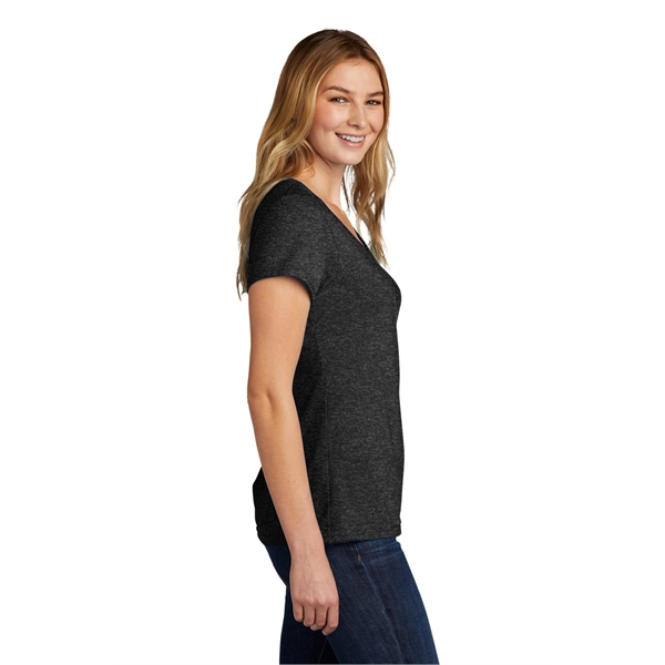 Port & Company Women's Tri-Blend V-Neck Tee. - Port & Company Women's Tri-Blend V-Neck Tee. - Image 7 of 45