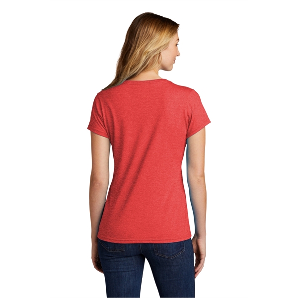 Port & Company Women's Tri-Blend V-Neck Tee. - Port & Company Women's Tri-Blend V-Neck Tee. - Image 11 of 45