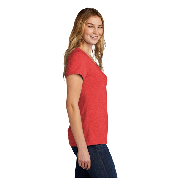 Port & Company Women's Tri-Blend V-Neck Tee. - Port & Company Women's Tri-Blend V-Neck Tee. - Image 12 of 45