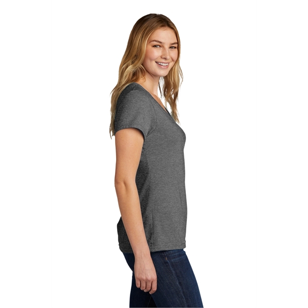 Port & Company Women's Tri-Blend V-Neck Tee. - Port & Company Women's Tri-Blend V-Neck Tee. - Image 17 of 45