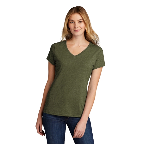 Port & Company Women's Tri-Blend V-Neck Tee. - Port & Company Women's Tri-Blend V-Neck Tee. - Image 20 of 45