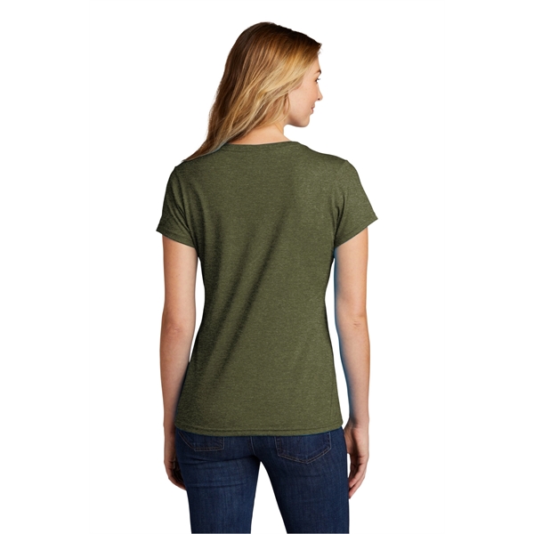 Port & Company Women's Tri-Blend V-Neck Tee. - Port & Company Women's Tri-Blend V-Neck Tee. - Image 21 of 45