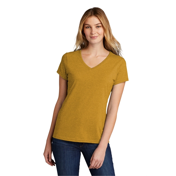 Port & Company Women's Tri-Blend V-Neck Tee. - Port & Company Women's Tri-Blend V-Neck Tee. - Image 24 of 45