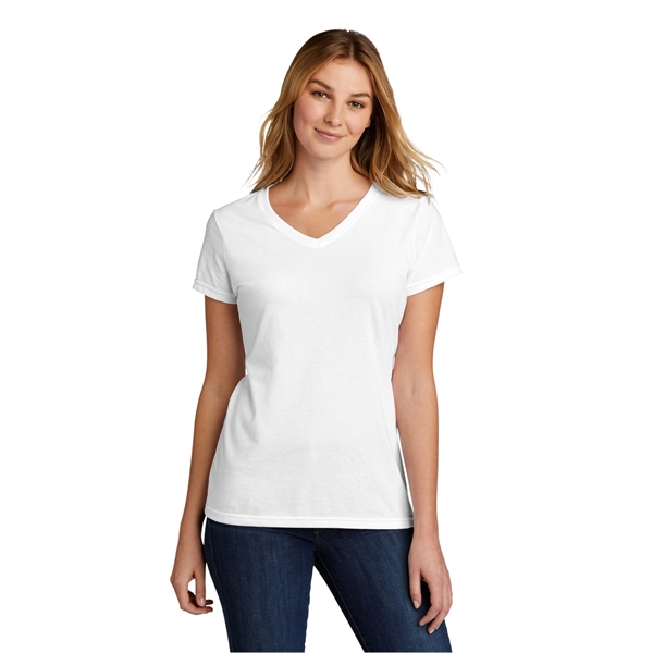 Port & Company Women's Tri-Blend V-Neck Tee. - Port & Company Women's Tri-Blend V-Neck Tee. - Image 37 of 45