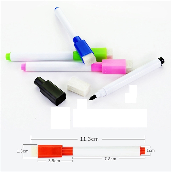 Whiteboard Marker Pen with Eraser - Whiteboard Marker Pen with Eraser - Image 2 of 2