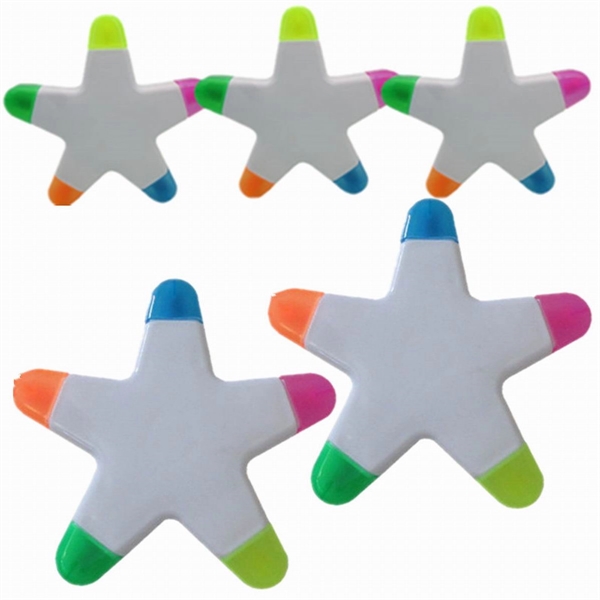 Highlight Pens Markers Star Shape - Highlight Pens Markers Star Shape - Image 1 of 1