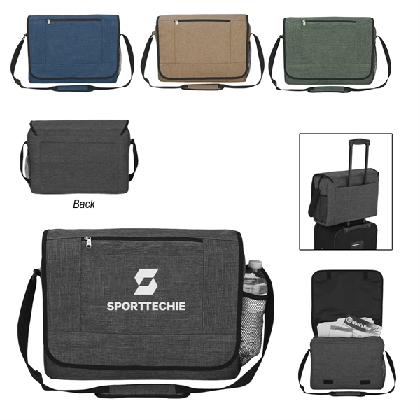 Messenger Bag with Trolley Sleeves - Messenger Bag with Trolley Sleeves - Image 0 of 6