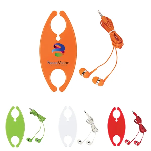 Earbud Arranger with Earbuds. - Earbud Arranger with Earbuds. - Image 0 of 6