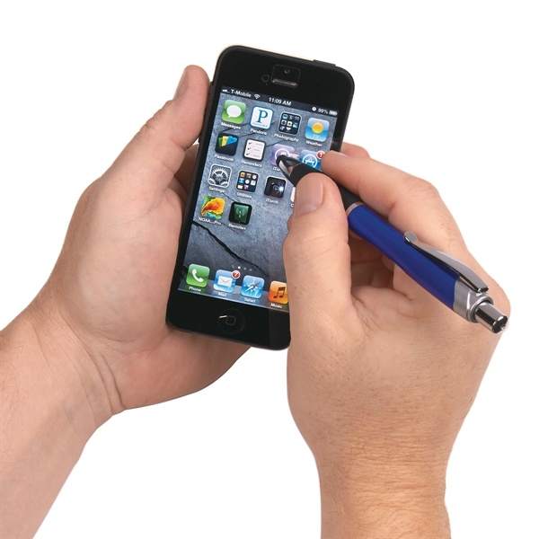 Retractable Pen with Stylus - Retractable Pen with Stylus - Image 9 of 9