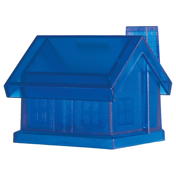 Plastic House-Shaped Coin Bank - Plastic House-Shaped Coin Bank - Image 1 of 1