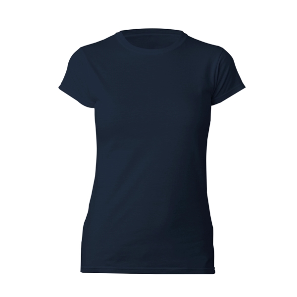 Gildan Womens' Soft T-Shirt - Gildan Womens' Soft T-Shirt - Image 3 of 7