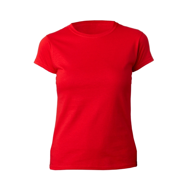 Gildan Womens' Soft T-Shirt - Gildan Womens' Soft T-Shirt - Image 4 of 7