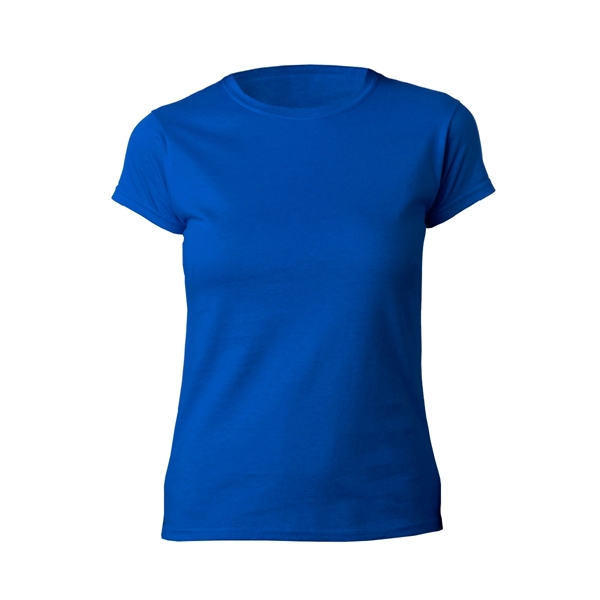 Gildan Womens' Soft T-Shirt - Gildan Womens' Soft T-Shirt - Image 5 of 7