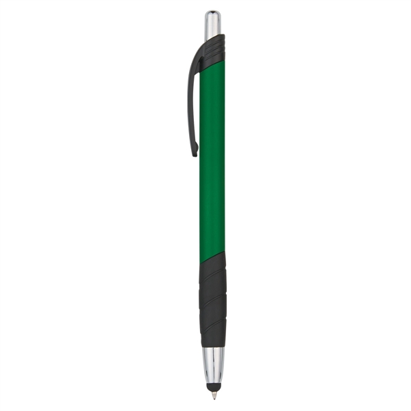 Sleek Plunger Action Pen with Stylus - Sleek Plunger Action Pen with Stylus - Image 4 of 7