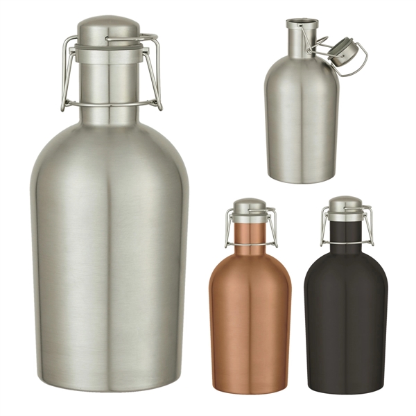 Stainless Steel Growler - Stainless Steel Growler - Image 1 of 6