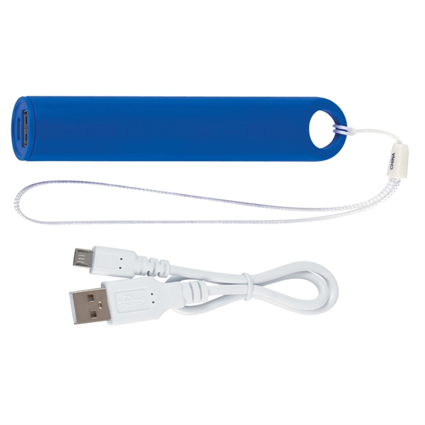 Slim Power Bank with Hand Strap - Slim Power Bank with Hand Strap - Image 7 of 9