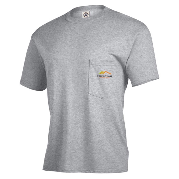 Classic Adult Pocket Tee - Classic Adult Pocket Tee - Image 1 of 9