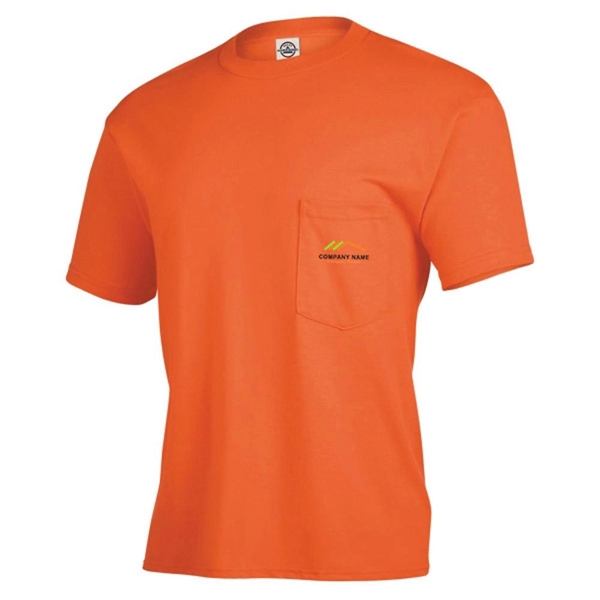 Classic Adult Pocket Tee - Classic Adult Pocket Tee - Image 6 of 9