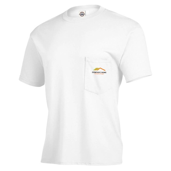 Classic Adult Pocket Tee - Classic Adult Pocket Tee - Image 7 of 9