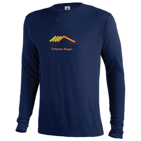 Moisture Wicking Long-Sleeve Adult Tee - Moisture Wicking Long-Sleeve Adult Tee - Image 11 of 11