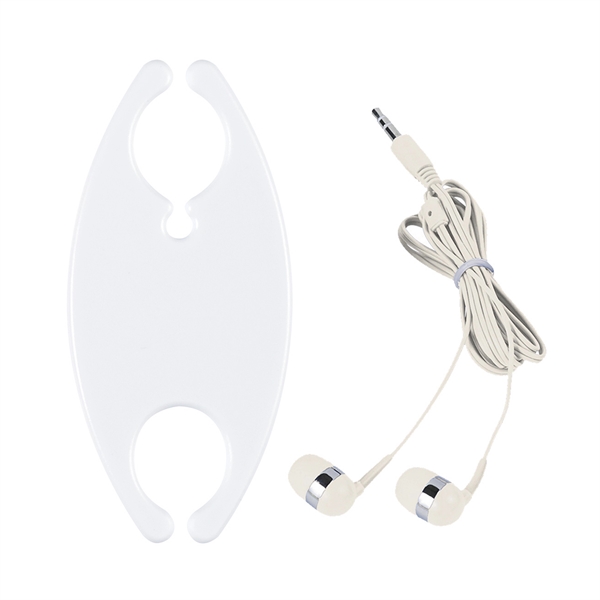 Earbud Arranger with Earbuds. - Earbud Arranger with Earbuds. - Image 1 of 6