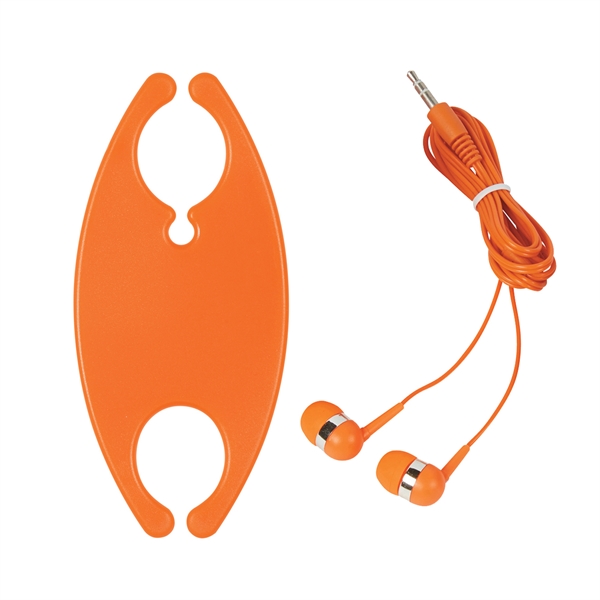 Earbud Arranger with Earbuds. - Earbud Arranger with Earbuds. - Image 2 of 6