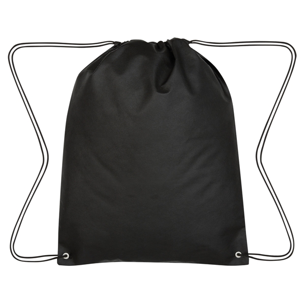 Water-Resistant Athlete's Drawstring Backpack - Water-Resistant Athlete's Drawstring Backpack - Image 1 of 7