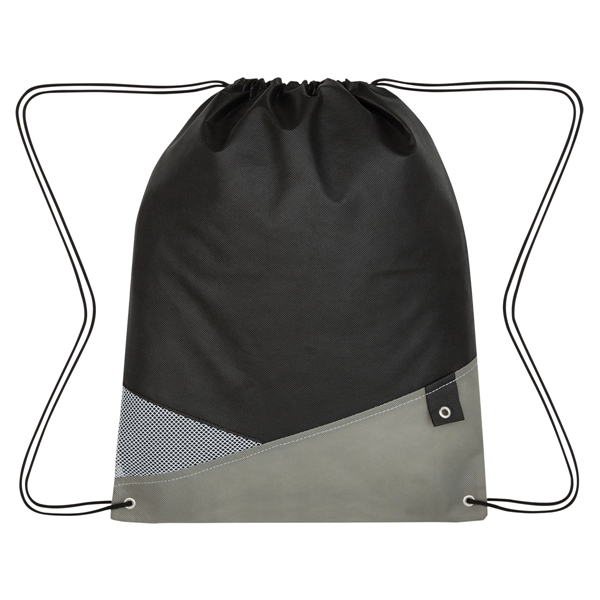 Water-Resistant Athlete's Drawstring Backpack - Water-Resistant Athlete's Drawstring Backpack - Image 2 of 7