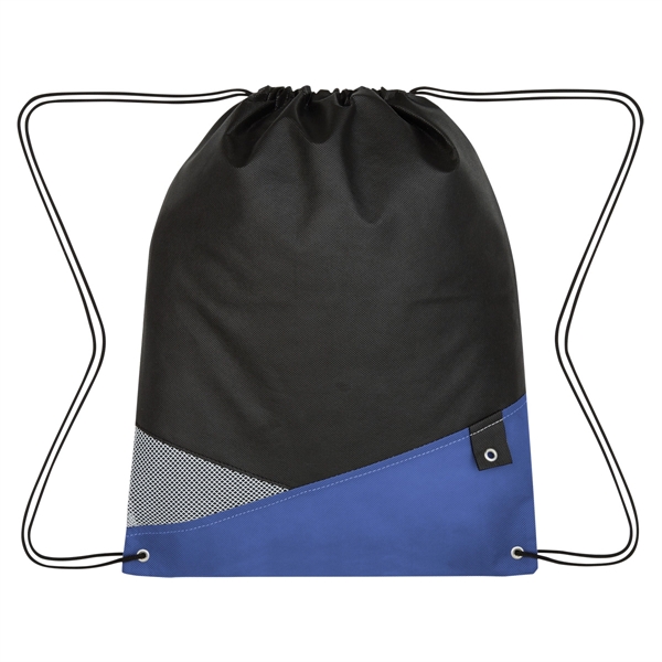 Water-Resistant Athlete's Drawstring Backpack - Water-Resistant Athlete's Drawstring Backpack - Image 4 of 7