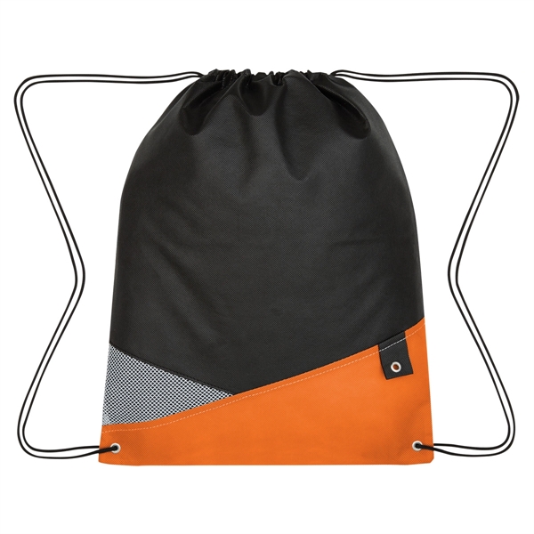 Water-Resistant Athlete's Drawstring Backpack - Water-Resistant Athlete's Drawstring Backpack - Image 6 of 7