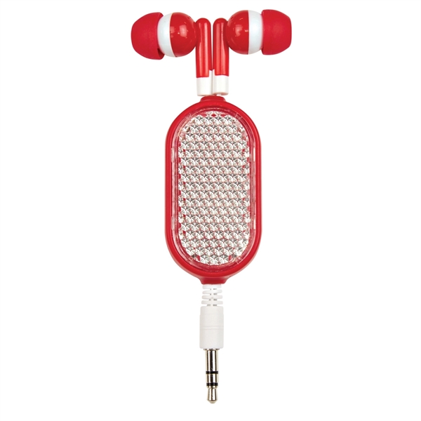 Stereo Quality Retractable Earbuds - Stereo Quality Retractable Earbuds - Image 3 of 7