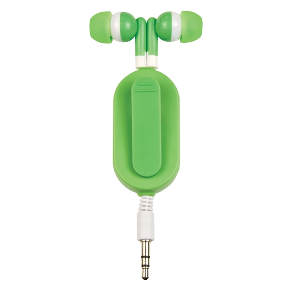 Stereo Quality Retractable Earbuds - Stereo Quality Retractable Earbuds - Image 4 of 7