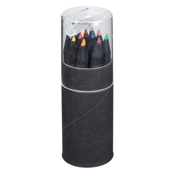 Colored Pencils with Sharpener - Colored Pencils with Sharpener - Image 1 of 2