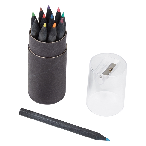 Colored Pencils with Sharpener - Colored Pencils with Sharpener - Image 2 of 2
