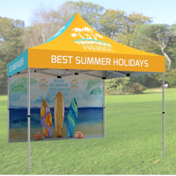 10ft Canopy tent package - Frame, Topper and backwall SS - 10ft Canopy tent package - Frame, Topper and backwall SS - Image 3 of 4