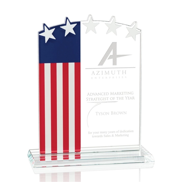 Custom Stars & Stripes Award