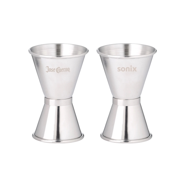 Double Sided Stainless Steel Cocktail Jigger - Double Sided Stainless Steel Cocktail Jigger - Image 0 of 1