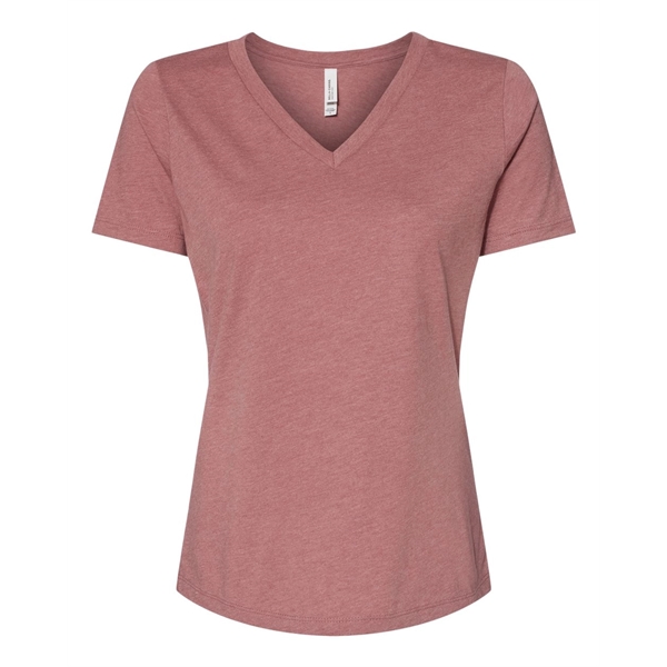 BELLA + CANVAS Women's Relaxed Jersey V-Neck Tee - BELLA + CANVAS Women's Relaxed Jersey V-Neck Tee - Image 79 of 100