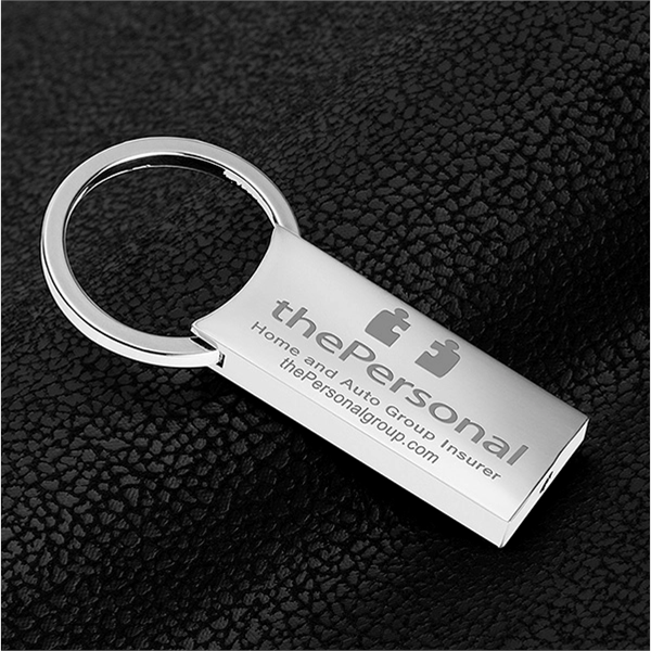 Geneva Laser Engraved Metal Keyholder