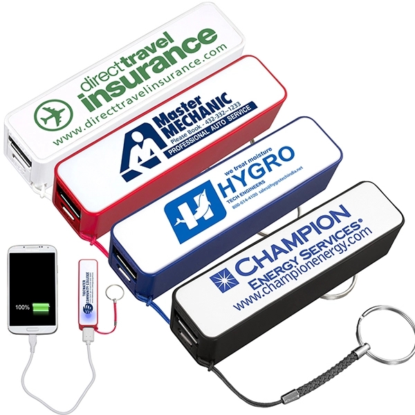 In Charge UL Listed 2200 mAh Portable Lithium Ion Power Bank - In Charge UL Listed 2200 mAh Portable Lithium Ion Power Bank - Image 0 of 3