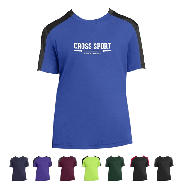 Comfort Oriented 100% Polyester Ladies' Tee - Comfort Oriented 100% Polyester Ladies' Tee - Image 0 of 8