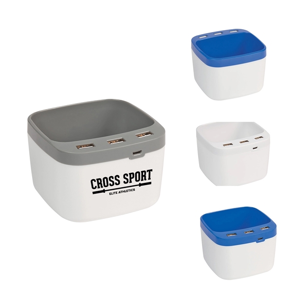 Desk Holder and USB Port - Desk Holder and USB Port - Image 0 of 4