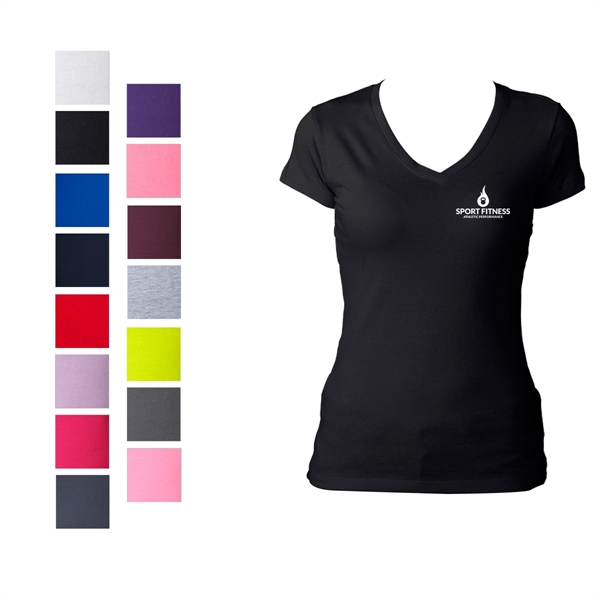 Ladies V-Shirt - Ladies V-Shirt - Image 0 of 17