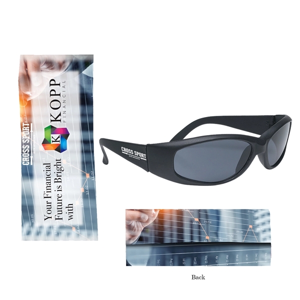 Classy Wraparound Sunglasses - Classy Wraparound Sunglasses - Image 0 of 3