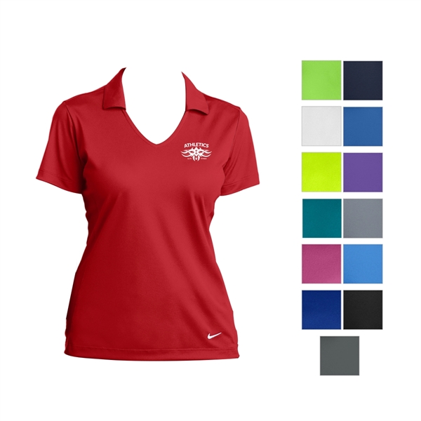 Women's Dri-FIT Straight Mesh Polo - Women's Dri-FIT Straight Mesh Polo - Image 0 of 13