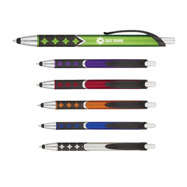 Sleek Metallic Pen and Stylus - Sleek Metallic Pen and Stylus - Image 0 of 12